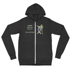 Ujamaa Cooperative Economics Unisex zip hoodie