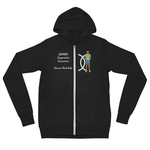 Ujamaa Cooperative Economics Unisex zip hoodie