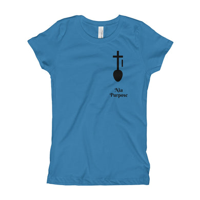 Nia Purpose Symbol Girl's T-Shirt