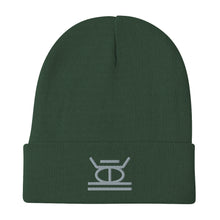 Load image into Gallery viewer, Kujichagulia SYM GRY Embroidered Beanie