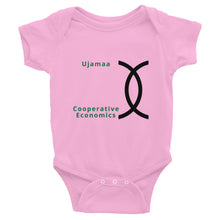 Load image into Gallery viewer, Ujamaa Cooperative Economics Infant Bodysuit