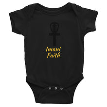 Load image into Gallery viewer, Imani Faith Symbol Infant Bodysuit