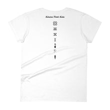 Load image into Gallery viewer, Nia Purpose BLK SYM Women&#39;s short sleeve t-shirt