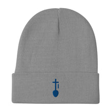 Load image into Gallery viewer, Nia SYM BLU Embroidered Beanie