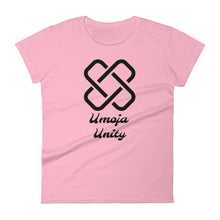 Load image into Gallery viewer, Umoja Unity BLK SYM Women&#39;s short sleeve t-shirt