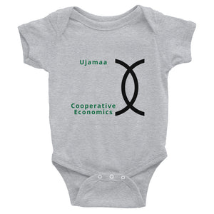 Ujamaa Cooperative Economics Infant Bodysuit