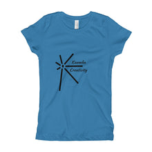 Load image into Gallery viewer, Kuumba Creativity Symbol Girl&#39;s T-Shirt