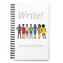 Load image into Gallery viewer, Kinara Park Kids Spiral notebook